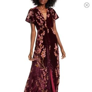 Nordstrom 4Sienna Velvet Maxi Dress